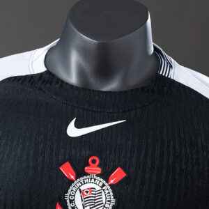 Corinthians 25/26 Away Player Version Jersey – Replica Football Soccer Shirt – S