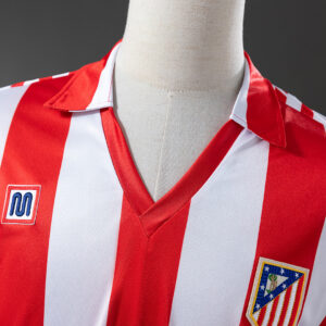 Atletico Madrid 1982/83 Home Retro Jersey – Replica Football Soccer Shirt – S–XX