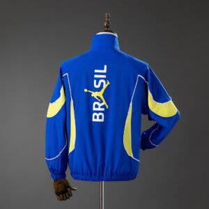 Brazil 2026 Jordan Anthem Jacket Windbreaker – Replica Football Soccer Jacket –