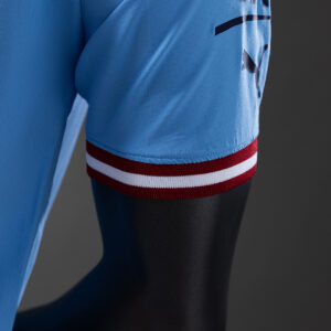 Manchester City 2022/23 Home Player Version Retro Jersey – Vintage Replica Footb