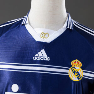 Real Madrid 1998/99 Away Retro Jersey – Vintage Replica Football Soccer Shirt –
