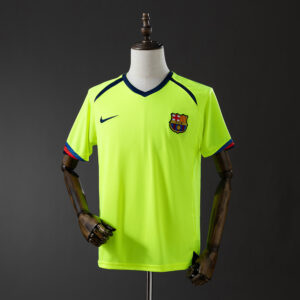 Barcelona 2005/06 Away Retro Jersey – Vintage Replica Football Soccer Shirt – Si