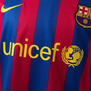 Barcelona 2009/10 Home Retro Jersey – Vintage Replica Football Soccer Shirt – Si