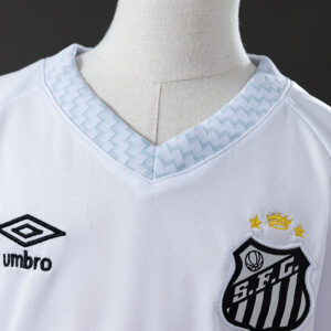 Santos 25/26 Home Kids Kit Jersey – Replica Football Soccer Shirt – Size 16–28