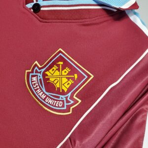 99/01 West Ham United Home Retro Jersey – Vintage Replica Football Soccer Shirt