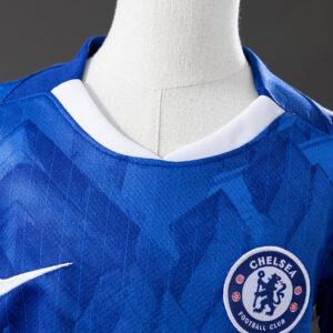 Chelsea 25/26 Home Kids Kit Jersey – Replica Football Soccer Shirt – Size 16–28