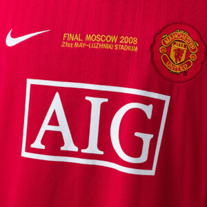 Manchester United 2007/08 Home etro Jersey – Classic Football Shirt – S–XXL