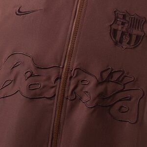 Barcelona x Travis Scott Windbreaker - Brown – Replica Football Soccer Shirt – S