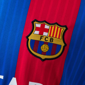 Barcelona 2016/17 Home Long Sleeve Retro Jersey – Vintage Replica Football Socce