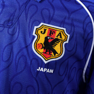 Japan 1998 Home Long Sleeve Retro Jersey – Vintage Replica Football Soccer Shirt