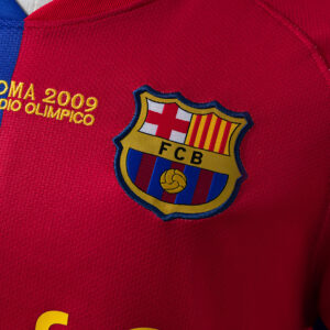 Barcelona 2008/09 Home Long Sleeve Retro Jersey – Vintage Replica Football Socce