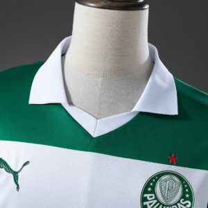 Palmeiras 25_26 Special Edition - White and Green Striped Jersey – Replica Footb