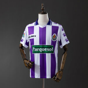 Real Valladolid 1995/96 Home Retro Jersey – Vintage Replica Football Soccer Shir