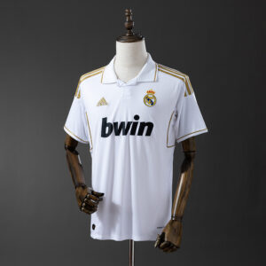 Real Madrid 2011/12 Home Retro Jersey – Vintage Replica Football Soccer Shirt –