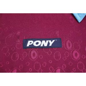 West Ham United 1995/97 Home Retro Jersey – Classic Football Shirt – S–XXL