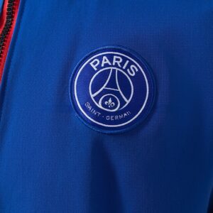 PSG 25/26 Windbreaker – Dark Blue – Replica Football Soccer Jacket – S–3XL