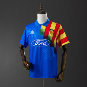 Valencia 1995/96 Away Retro Jersey – Vintage Replica Football Soccer Shirt – Siz
