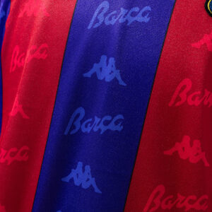 Barcelona 1995/97 Home Retro Jersey – Vintage Replica Football Soccer Shirt – Si
