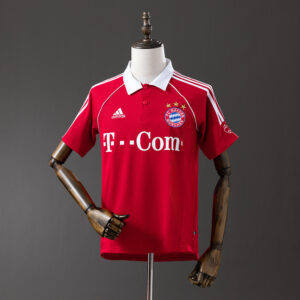 Bayern Munich 2006/07 Home Retro Jersey – Vintage Replica Football Soccer Shirt