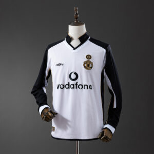 Manchester United 1990/92 Away Long Sleeve Retro Jersey – Classic Football Shirt