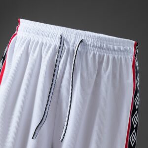 M-U 1998 Home Retro Shorts – Replica Football Soccer Shirt – S–XXL