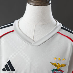 Benfica 25/26 Kids Kit Away Jersey – Replica Football Soccer Shirt – Size 16–28