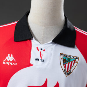 Athletic Club Bilbao 1997/98 100th Anniversary Retro Jersey – Vintage Replica Fo