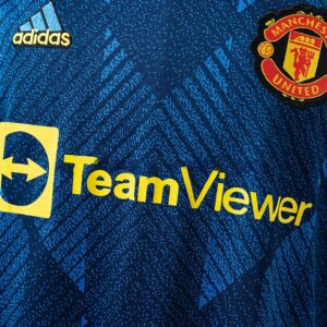 M-U 21_22 Third Away Retro Jersey – Replica Football Soccer Shirt – S–XXL