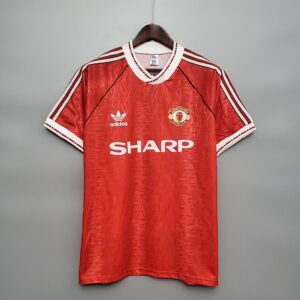 1990/92 Manchester United Home Retro Replica S-XXL