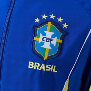 Brazil 2026 Jordan Anthem Jacket Windbreaker – Replica Football Soccer Jacket –