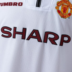 Manchester United 1998/99 White Long Sleeve Retro Jersey – Classic Football Shir