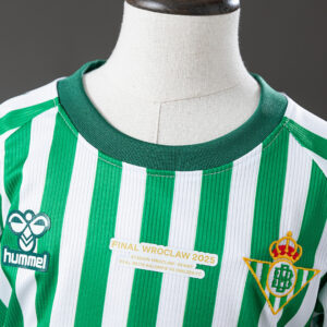 Real Betis 25/26 Pre-match Kids Kit Jersey – Replica Football Soccer Shirt – Siz