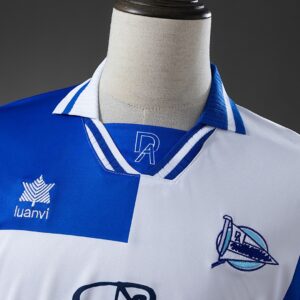 Deportivo Alavés 00_01 Home Retro Jersey – Replica Football Soccer Shirt – S–XXL