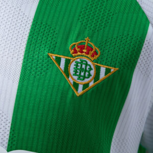 Real Betis 2025/26 Long Sleeve Home Jersey – Replica Football Soccer Shirt – S–X
