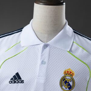 Real Madrid 25/26 Training POLO – White – Replica Football Soccer Shirt – S–XXL