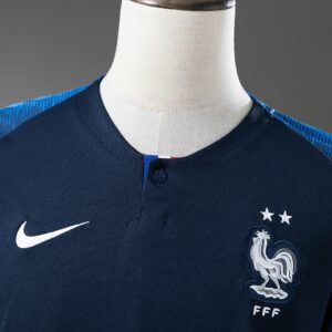 France 2018 Home Retro Jersey – Replica Football Soccer Shirt – S–XXL
