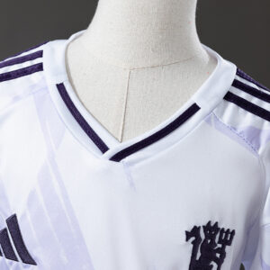 Manchester United 25/26 Away Kids Kit Jersey – Replica Football Soccer Shirt – S