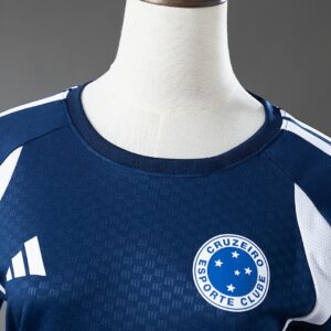 Cruzeiro 26/27 Women's Training – Dark Blue Jersey – Replica Football Soccer Shi