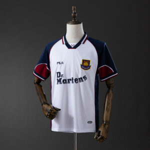 West Ham United 1999/01 Away Retro Jersey – Classic Football Shirt – S–XXL