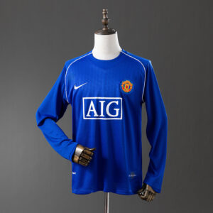 Manchester United 2007/08 Goalkeeper Long Sleeve Retro Jersey – Classic Football
