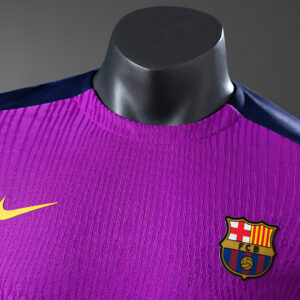 Barcelona 25/26 Pre-match Training Player Version Jersey (Purple) – Replica Foot