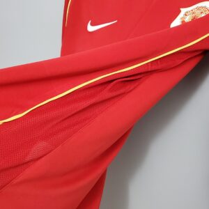 06/07 Manchester United Long Sleeve Home Retro Jersey – Vintage Replica Football