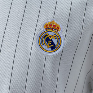 Real Madrid Terrace Icons T-Shirt White Gold – Replica Football Soccer Shirt – S