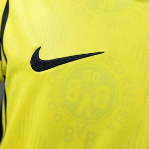 Dortmund 1996/97 Home Long Sleeve Retro Jersey – Replica Football Soccer Shirt –