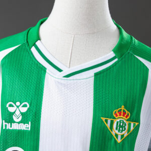 Real Betis 25/26 Home Full Kids Kit Jersey – Replica Football Soccer Shirt – Siz