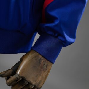 Barcelona Windbreaker - Deep Royal Blue & Noble Red – Replica Football Soccer Sh