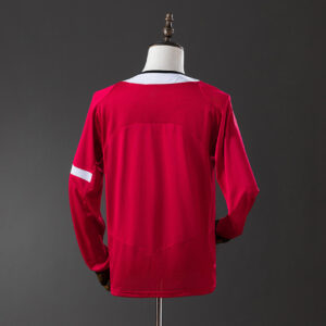 Manchester United 2004/06 Home Long Sleeve Retro Jersey – Classic Football Shirt