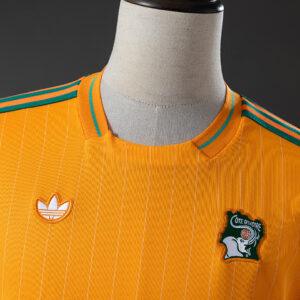 Ivory Coast Terrace Icons T-Shirt Orange – Replica Football Soccer Shirt – S–XXL