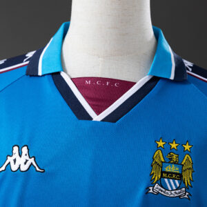 Manchester City 1997/98 Home Retro Jersey – Classic Football Shirt – S–XXL