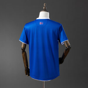 Iceland 2016/17 Home Retro Jersey – Vintage Replica Football Soccer Shirt – S–XX